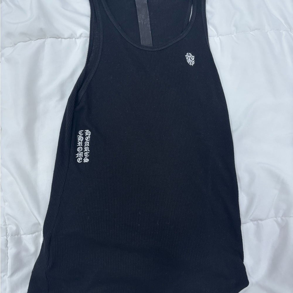 Chrome Hearts Black womens tank top xs